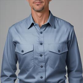 חולצה כחולה לגברים 42